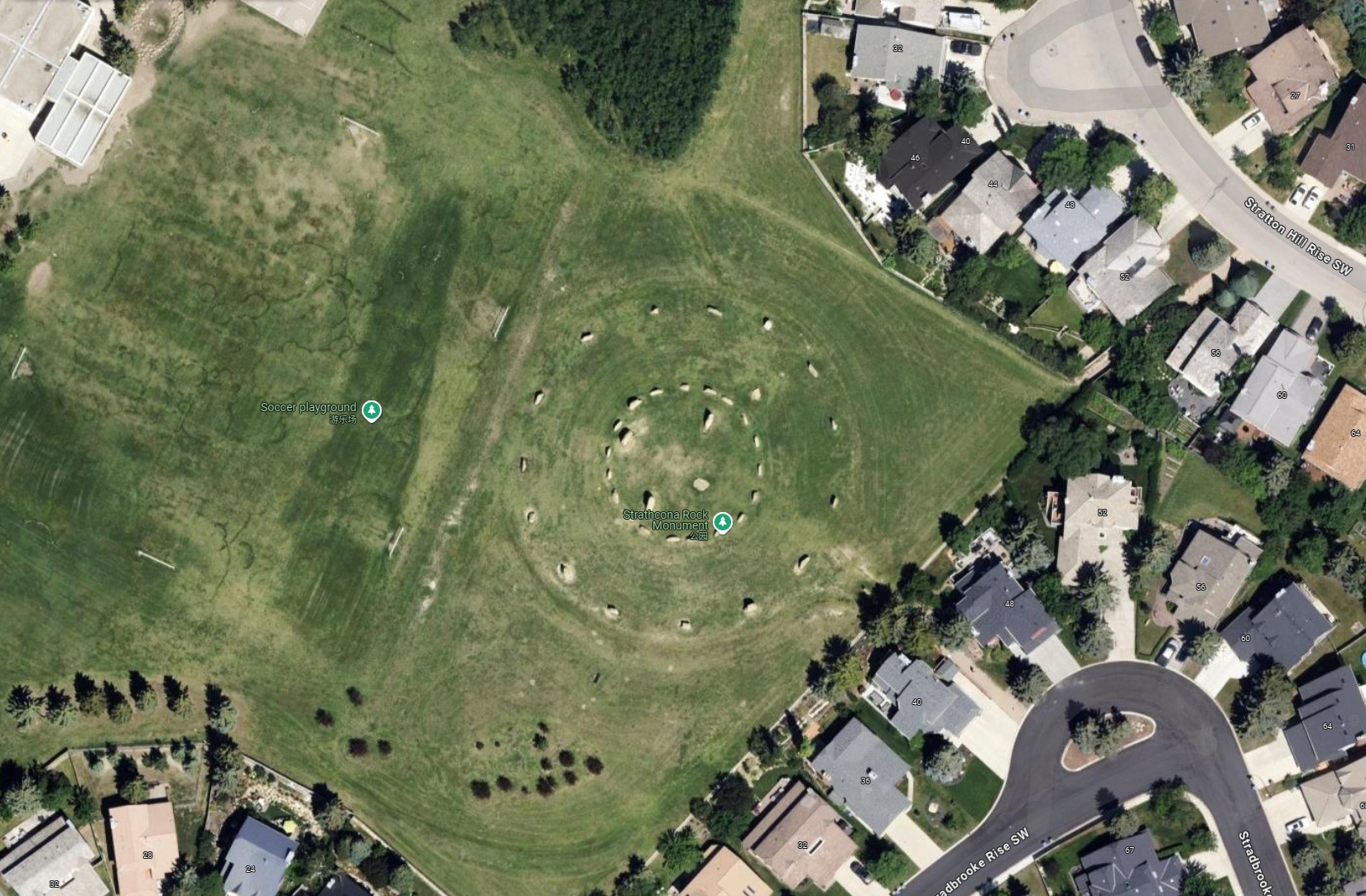 Mysterious Stonehenge in Calgary